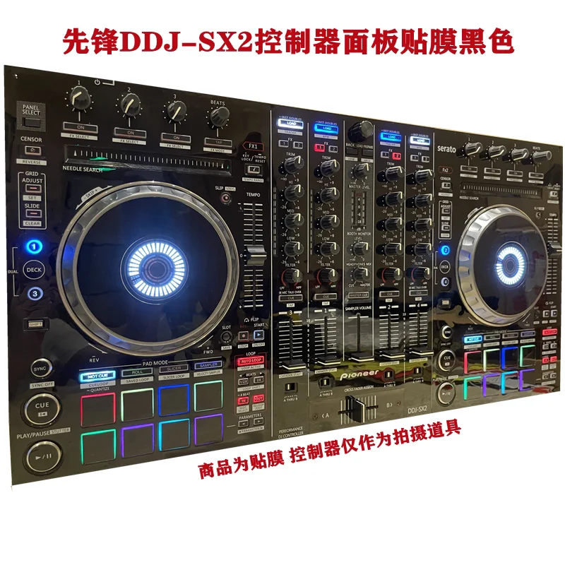 Película protectora brillante negra para el controlador de DJ Pioneer DDJ-X2 SX SX3 RX y reproductor de discos