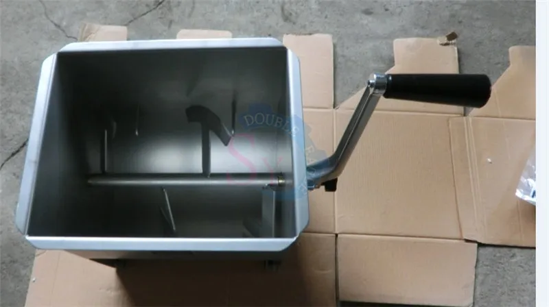 High quality manual stainless steel meat mixer/commercial food mixing machine/small hand sausage used meat blender