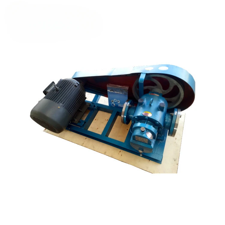 oil pump High viscosity liquid transfer pump Insulated rotor pump Belt connection