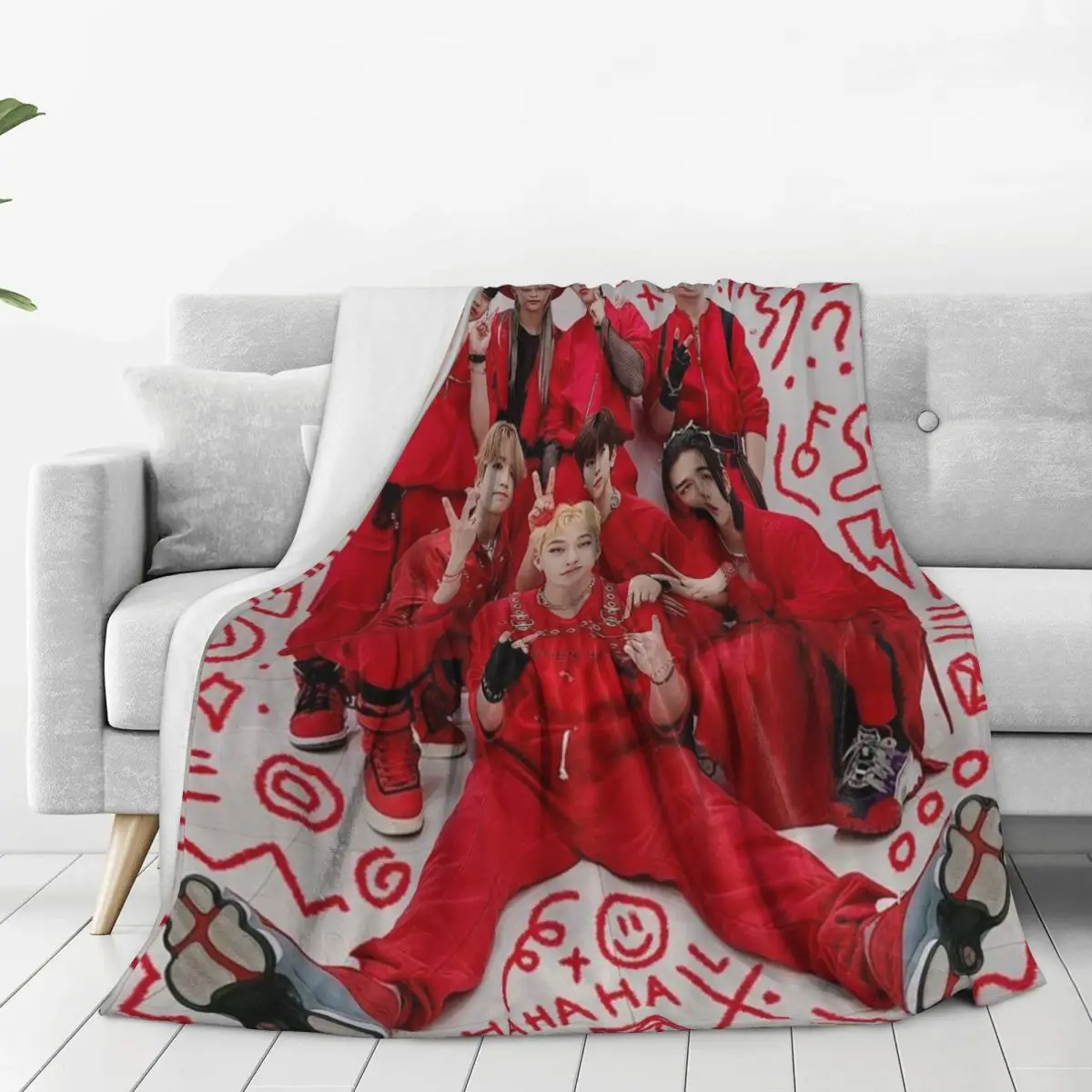 S-Strays Band Blanket Multi-size Super Soft and Warm Kids Throw Blankets for Couch Sofa and Bed