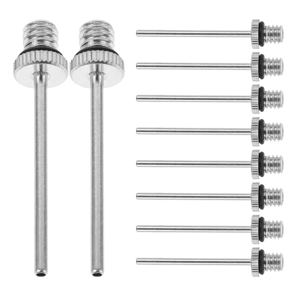 

30pcs Metal Needle for Air Pump Balls Inflator Soccer Basketball Needles Basketball Needles For Air Pump Valve Inflate Portable