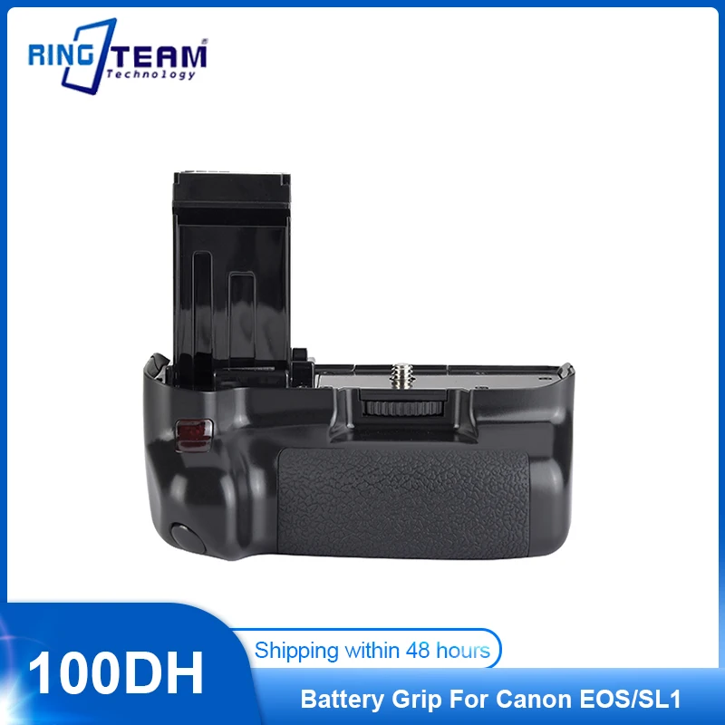 BG-100D Battery Grip 100DH for CANON EOS 100D Rebel SL1 Digital Camera Work LP-E12 Battery Free Remote Control