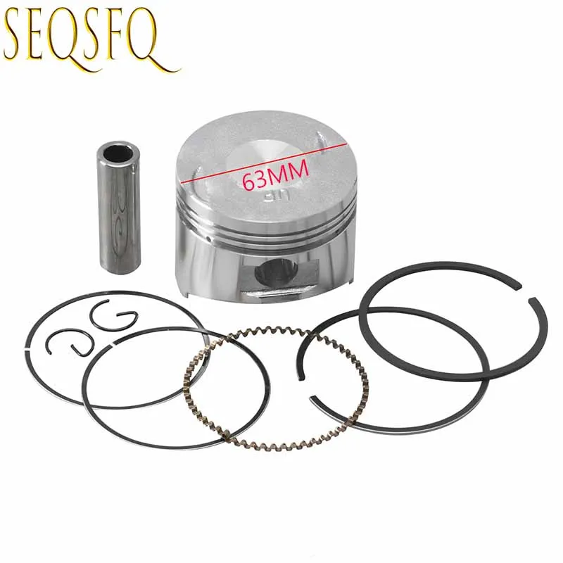 6AH-11631 Piston (Std) Set  6AH-11603 For Yamaha Parsun Outboard Motor F9.9HP 15HP 20HP 63MM 6AH-11631-00 6AH-11631-00-00