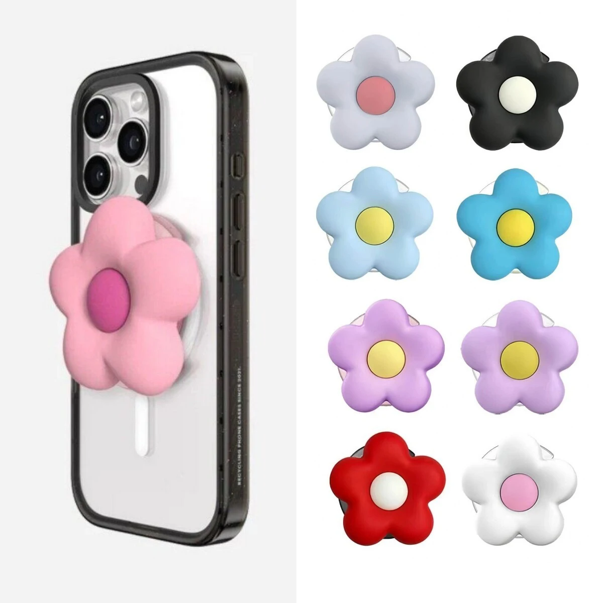 6062028 Magnetic Phone Grip Stand for IPhone Holder Mount Support for Galaxy S
