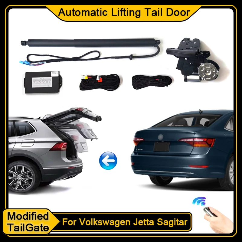 For Volkswagen VW Jetta Sagitar A7 2018~2024 Car Electric Tailgate Tail Gate Strut Vehicle Power Rear Door Lift System for Trunk