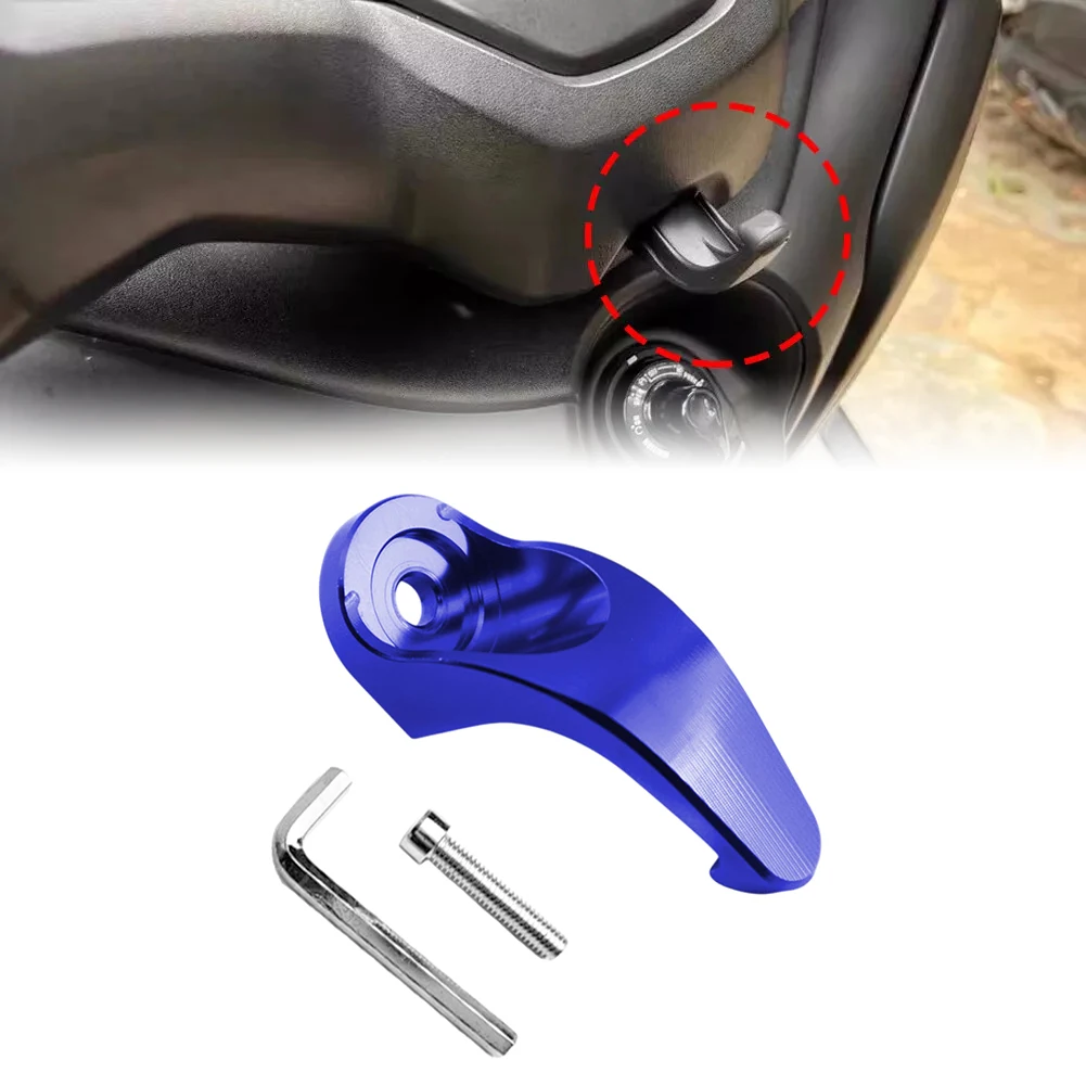Aluminium Alloy Bag Hanger Anti-corrosion Material Multiple Color Options Aluminium Storage Hooks For Motorbikes