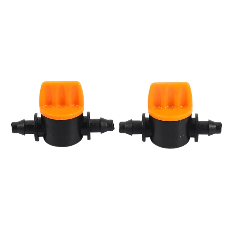 農業用水フロー制御バルブ,灌漑継手,4mm, 7mmホース,10個