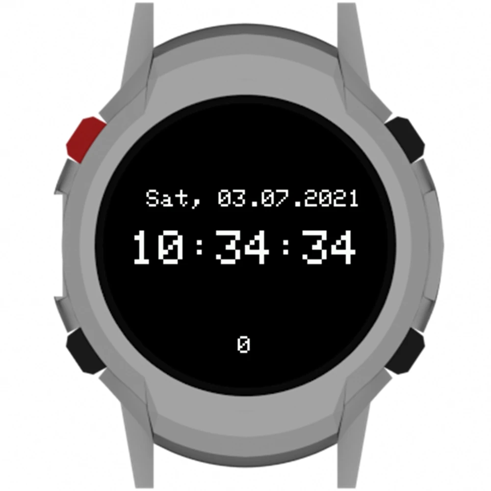 

ABNRR ESP32 Programmable Watch Open-SmartWatch Light V3.3Plus ESP32 ESP32 Smart Watch Support WiFi Bluetooth