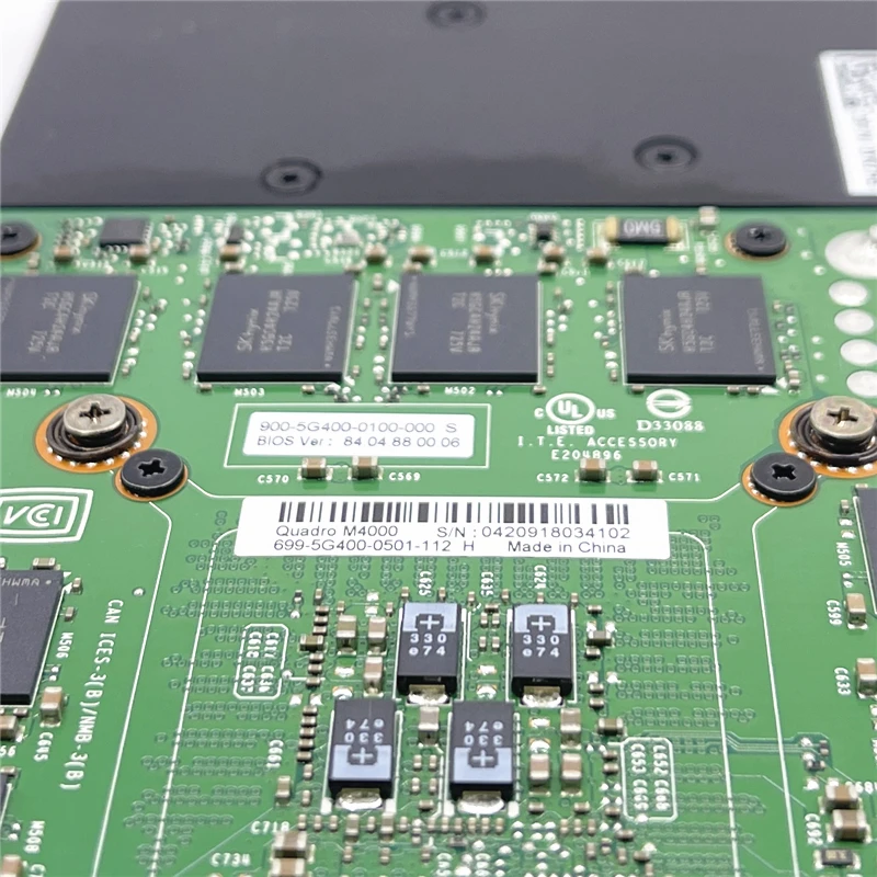 Original Quadro M4000 8GB Graphics Card Professional Graphics Card Rendering Modeling UG/SW/CAD/3DMAX AI Intelligent
