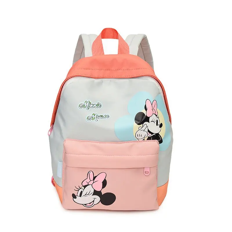 

Рюкзак с Минни для девочек, нейлоновый легкий роскошный кошелек, сумка с героями мультфильмов, милая школьная сумка для детского сада, новый дизайн