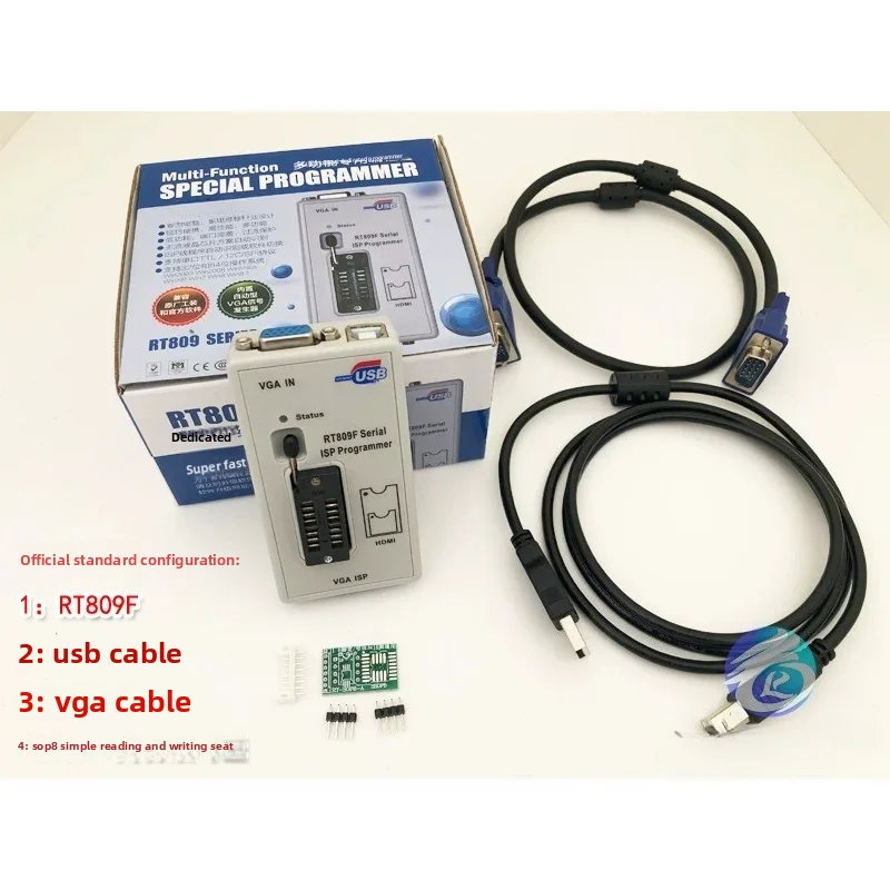 RT809F Universal USB Programmer – Smart BIOS Flasher for Laptop, LCD TV, Desktop Motherboard, EEPROM & Flash IC