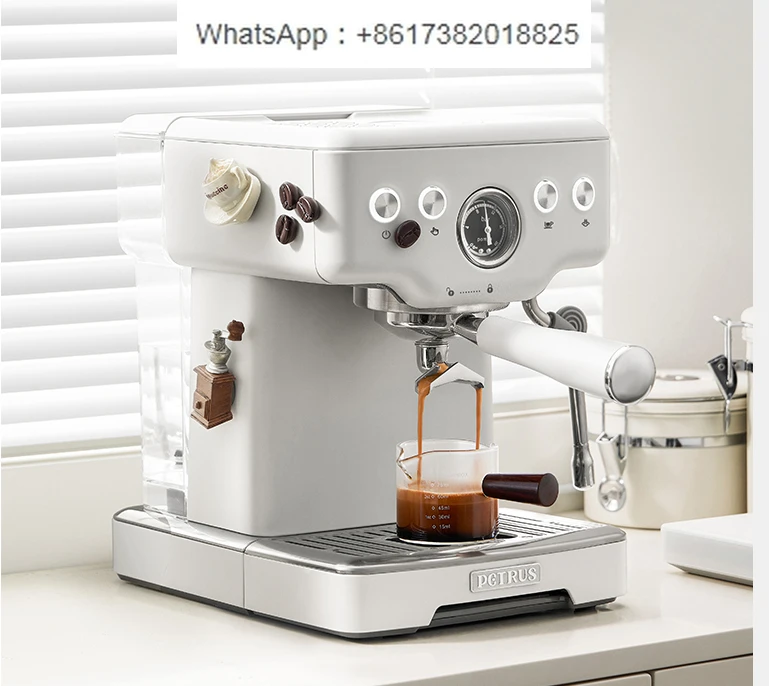 PE3833 Sea Salt Xiaofang Pro Concentrated Italian Coffee Machine Small Home Full Semi Automatic Integrated Commercial