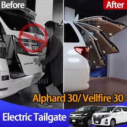 plug and play FOR Alphard 20 30 Vellfire 20 30(2008--2022)agh30 anh20 AH30 touch automatic open power boot relay Power Boot