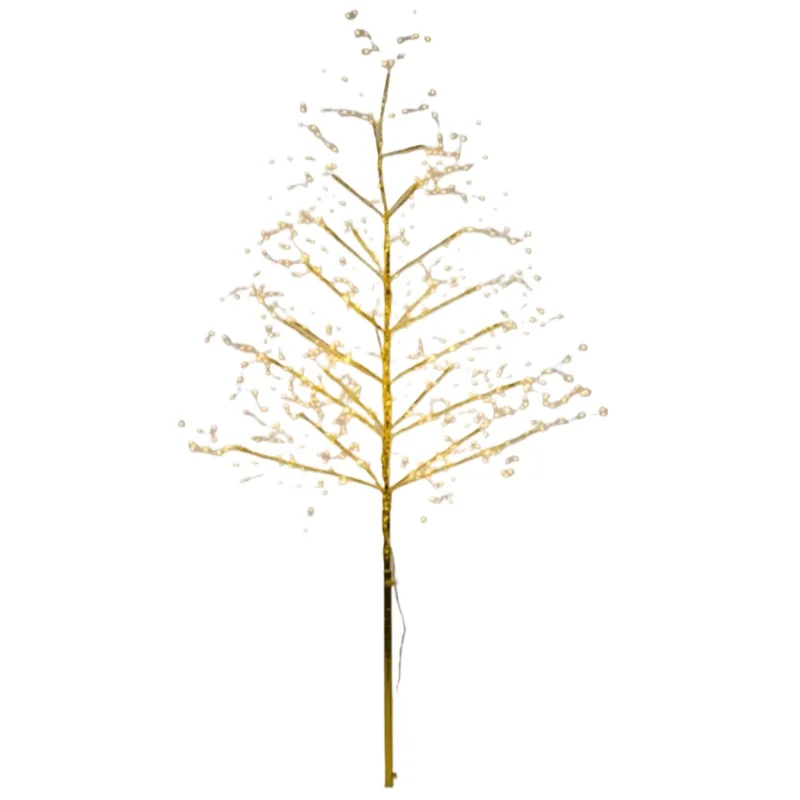 

220V Outdoor Light Emitting Diode Christmas Tree Light Warm White Decoration with Light Effect