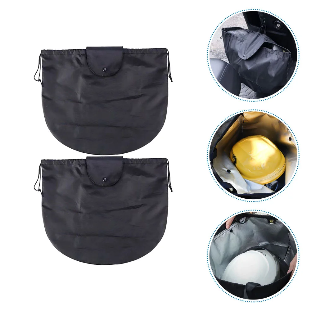 

2 Pcs Motorcycle Helmets Bike Electric Vehicle Bag Container Storage 6000X4800X100CM Safety Travel Ski Pouch Motorbike