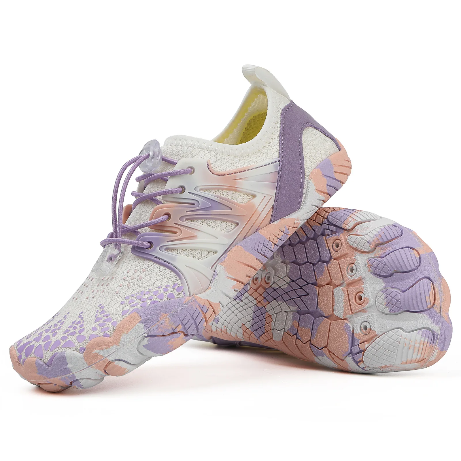 

Повседневные аквашузы для женщин с принтом, дышащие, с раздельными пальцами, для пар, для йоги, фитнеса, пеших прогулок, альпинизма, пляжные кроссовки для мужчин