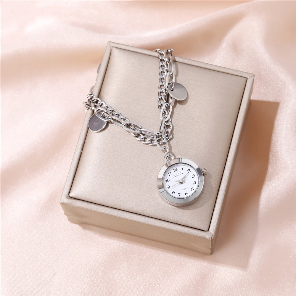 

Модные женские часы-браслет с подвеской орла