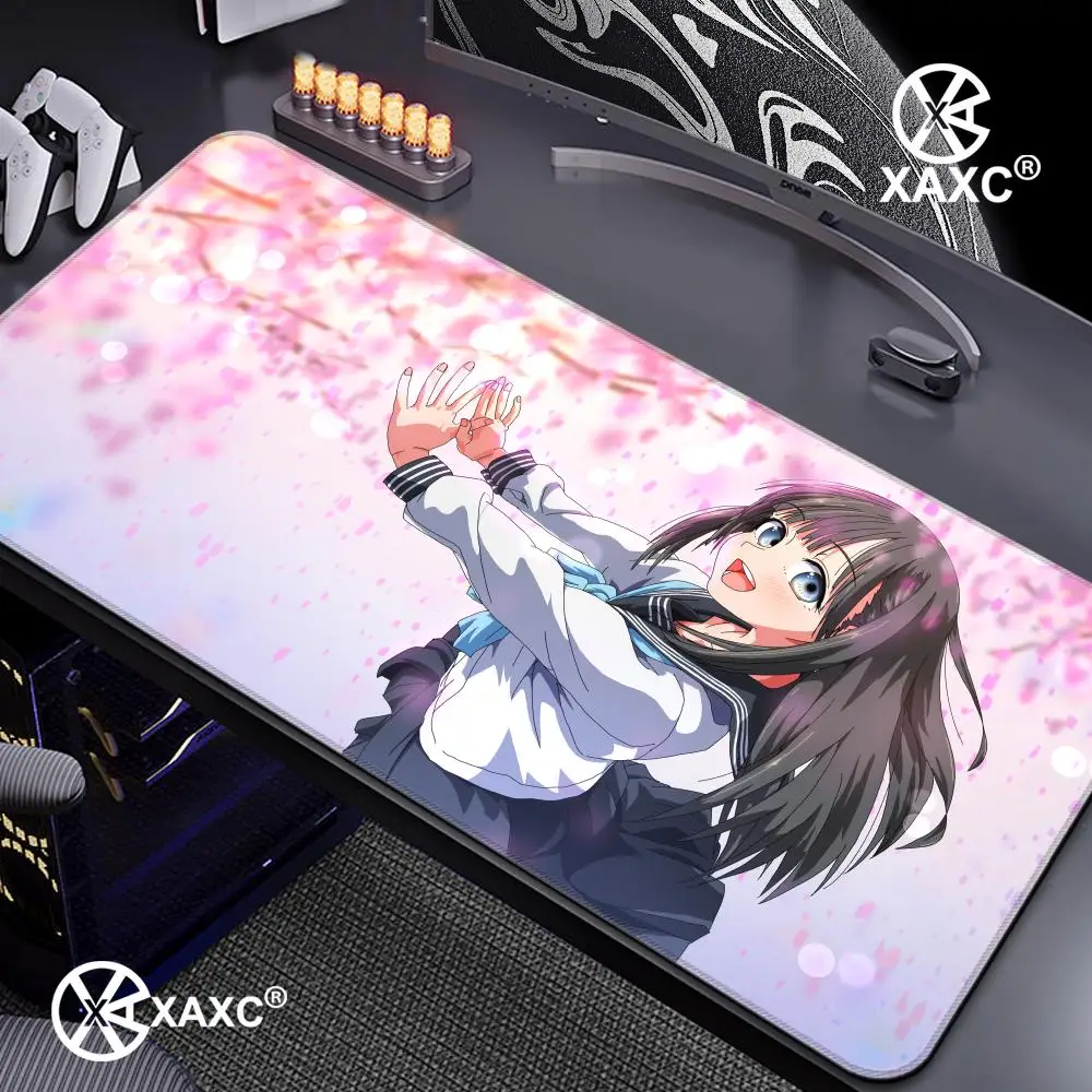 Akebi s Sailor Uniform XAXC Mouse Pad large keyboard mouse desk pad non-slip rubber gaming mouse pad laptop mouse carpet