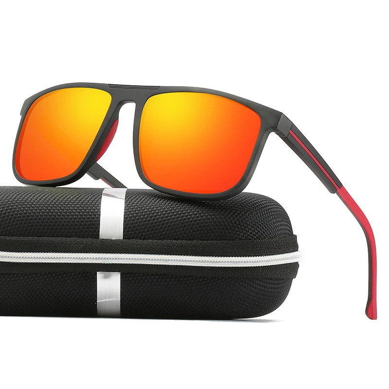 Gafas de sol polarizadas para hombre, lentes para exteriores, conducción, deportes, motocicleta, correr, viajes, T1007, novedad