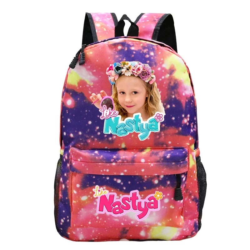 Ragazza popolare come Nastya zaino moda rosa borse da scuola per ragazze Bookbag bambini Bagpack donna borsa per Laptop regalo