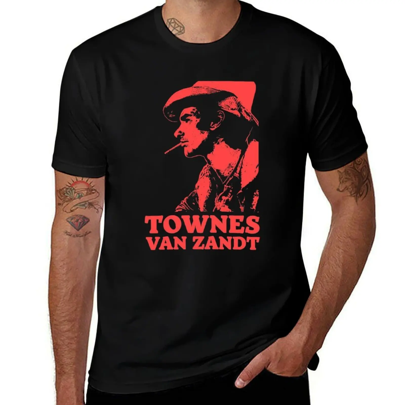 

Townes Van Zandt T-Shirt shirts graphic tees anime figures summer top shirts men graphic