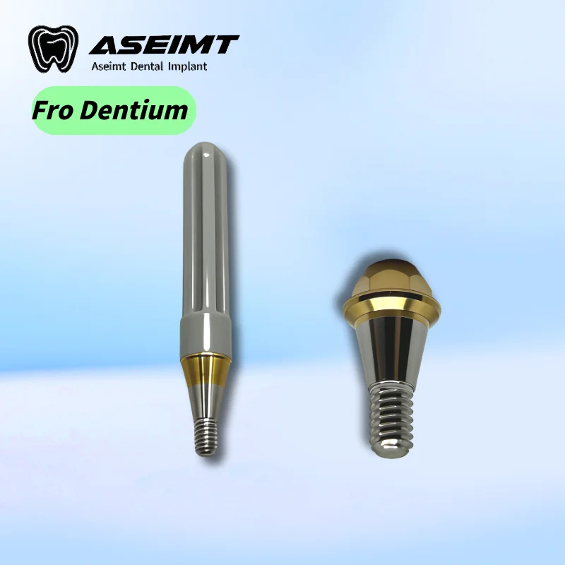 

Dental FOR Dentium Compatible Titanium Dental Abutment Multi-Unit Straight for Full Arch Restoration OEM Custom Abutments