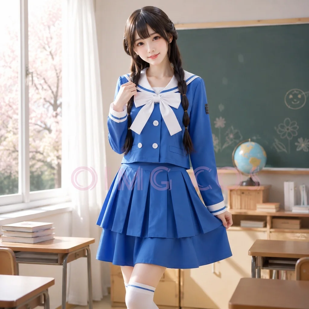 Tenko Chabashira Cosplay Costume Concert Stage Dress Adult Halloween Carnival Cloak For Comic Con Cos Events
