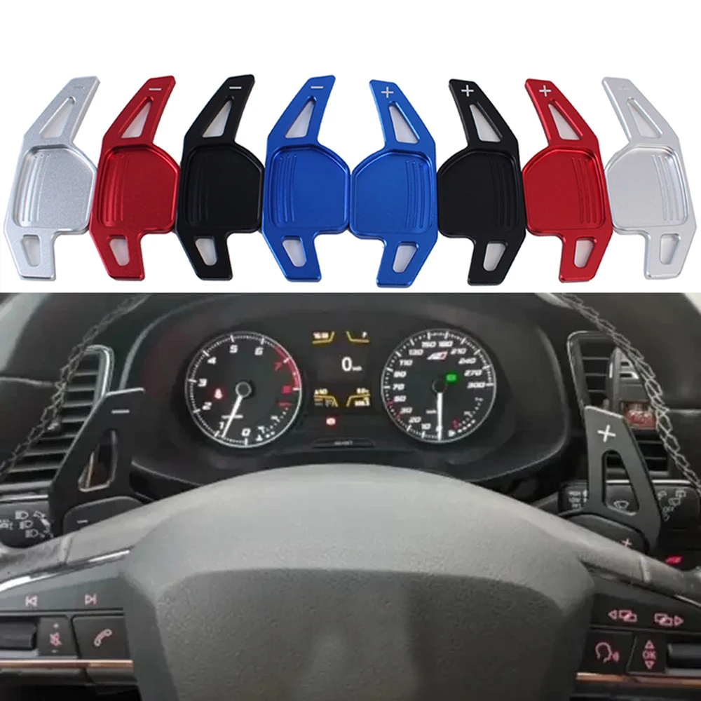 

Пепели переключения передач для Seat Leon Cupra 5F Ibiza 6F Arona Ateca Leon ST Alhambra, алюминиевый удлинитель рулевого колеса, 2 шт.