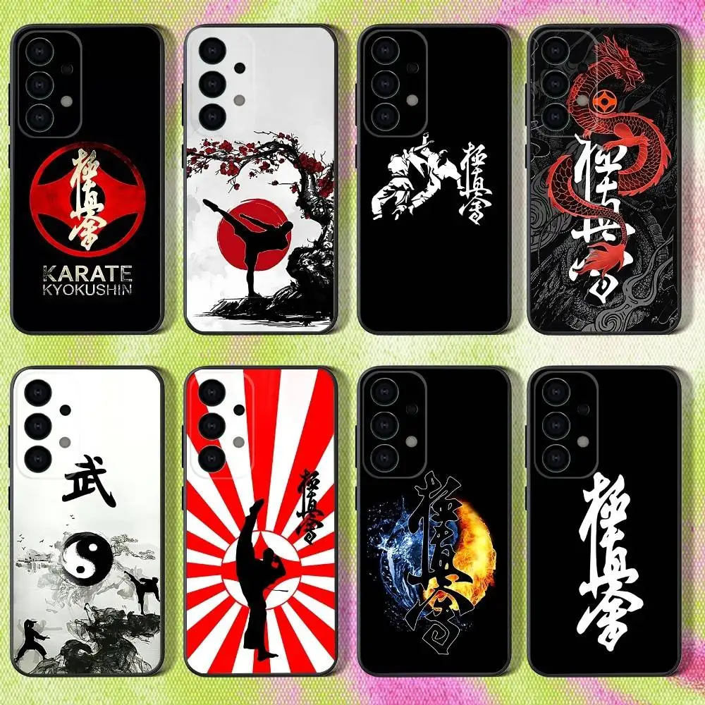 

Kyokushin Karate Symbol logo Phone Case For Samsung S25,S24,S21,S22,S23,S30,Ultra,S20,Plus,Fe,Lite,Note,10,9,5G Black Cover