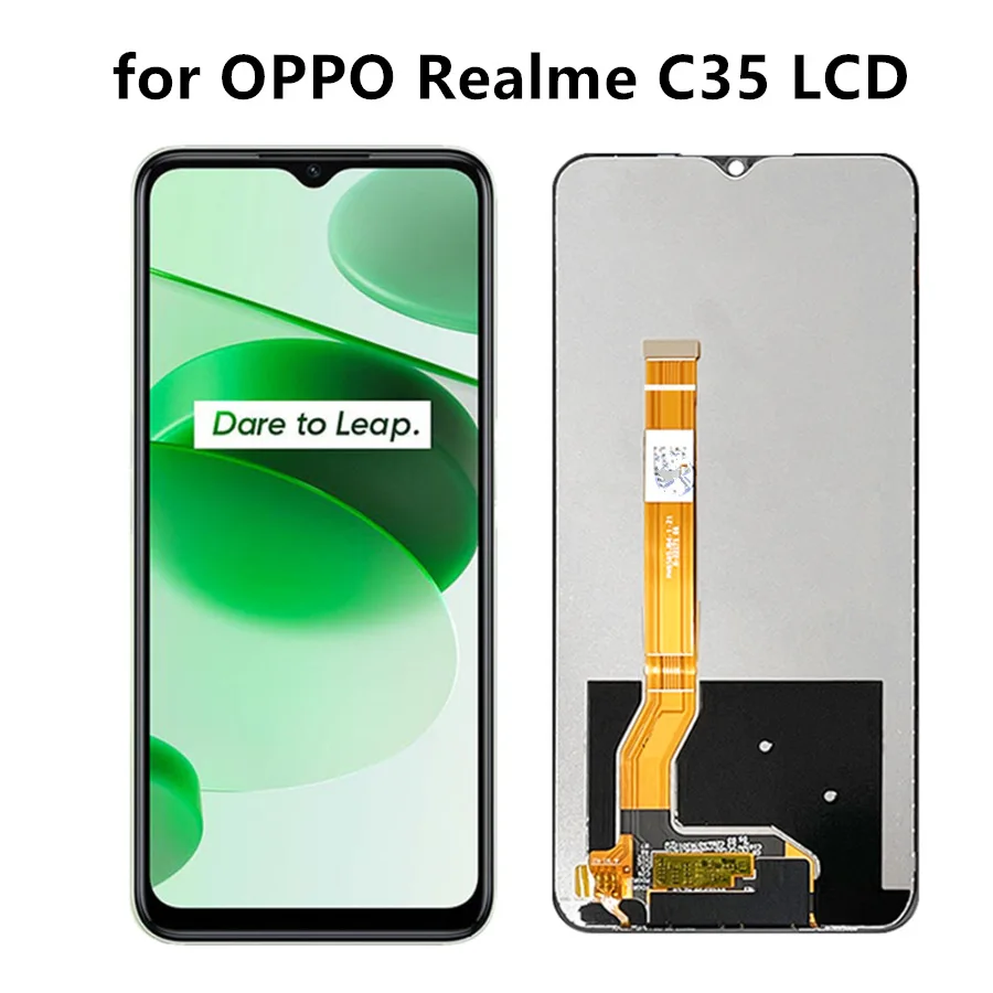 

ЖК-дисплей 6,6 дюйма для OPPO Realme C35 RMX3511, сменный ЖК-экран с сенсорным экраном и дигитайзером