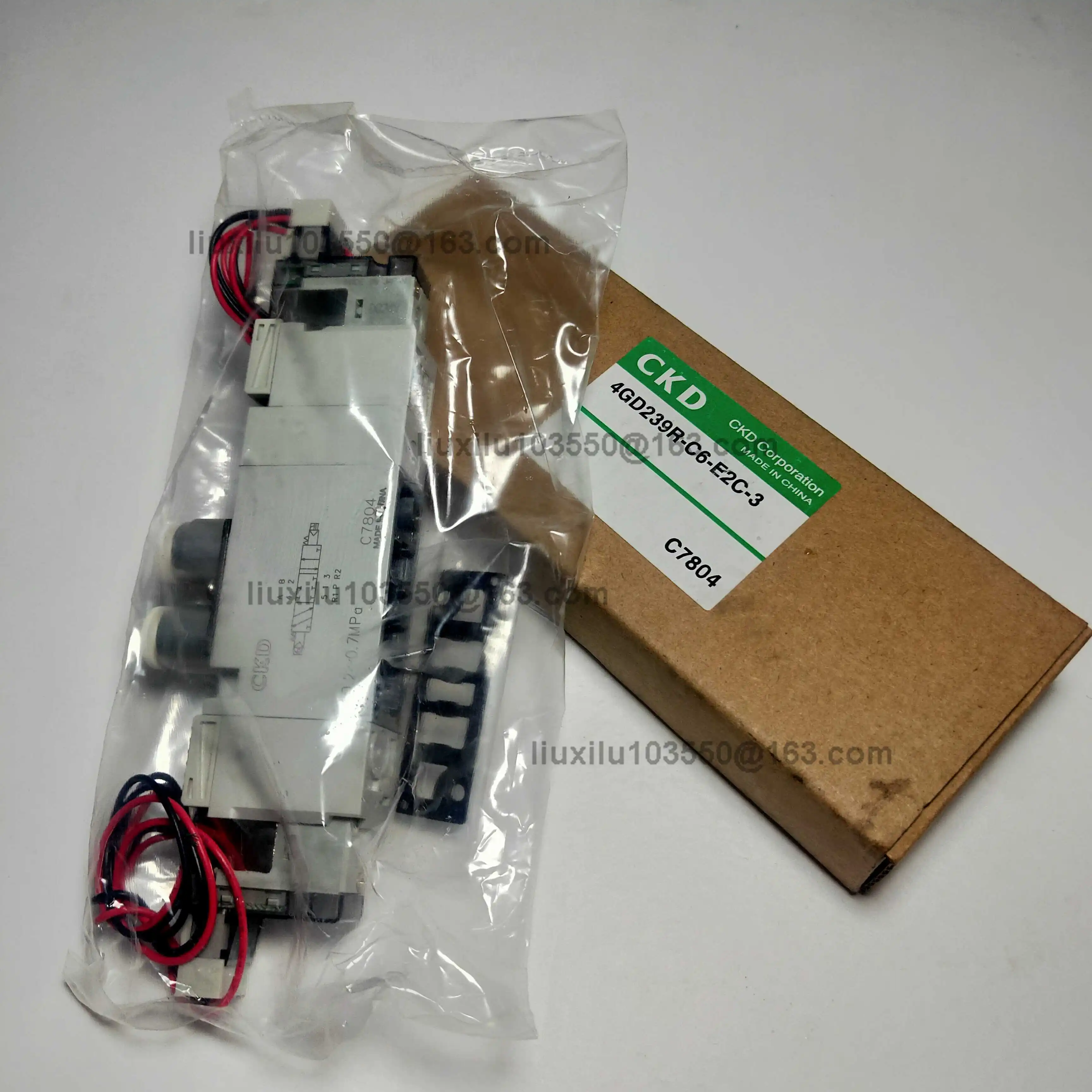 4GD239R-C6-E2C-3 DC24V para válvula solenóide CKD