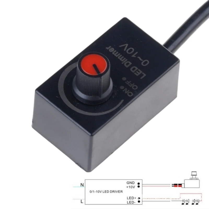 M89A Highly Strength Plastic 0-10V Dimming Controllers Operating In -5℃ To 40℃ Environment For Standard 1-10V LED Driver