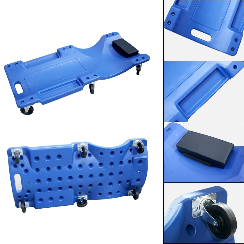 36 inch Blue Car Repair Lying Board With Skateboard Spare Parts Repair Board Car Vehicle Service Maintenance Tool