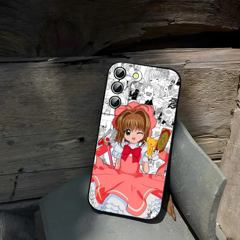 CardCaptor Sakura Anime Phone Case for Samsung Galaxy S24 S22 S23 S20 S21 Ultra Fe Plus M54 A34 A54 A24 A52 Coque