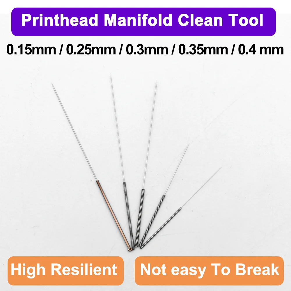 Printhead Manifold Adaptor Clean Tool For Epson L1800 XP600 DX4 DX5 DX6 DX7 i3200 4720 XP15000 DTF Thin Needle Unblock Repair