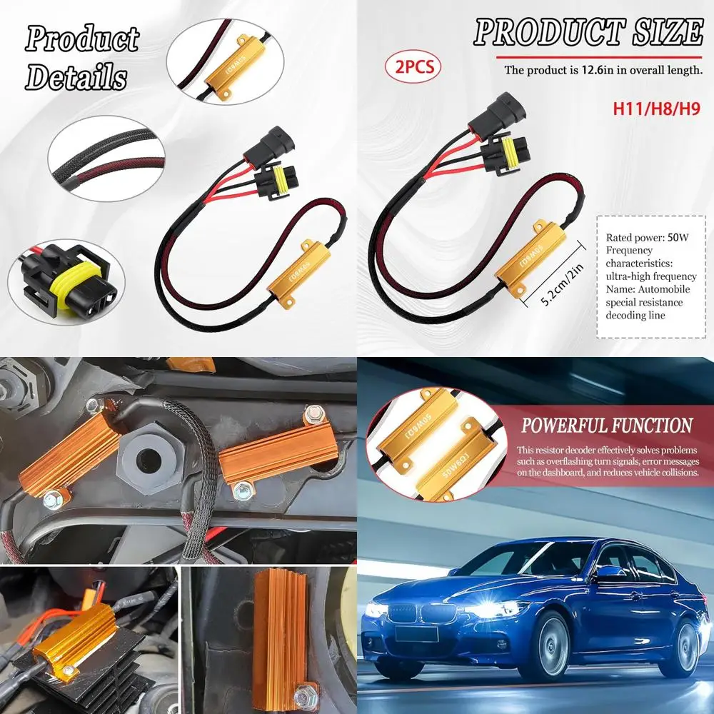 2Pcs H11/H8/H9 Led …