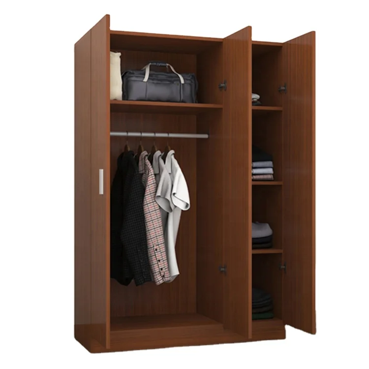 Hotel Apartment Modern Style Wooden Furniture Bedroom Wardrobe for Salepromote sales