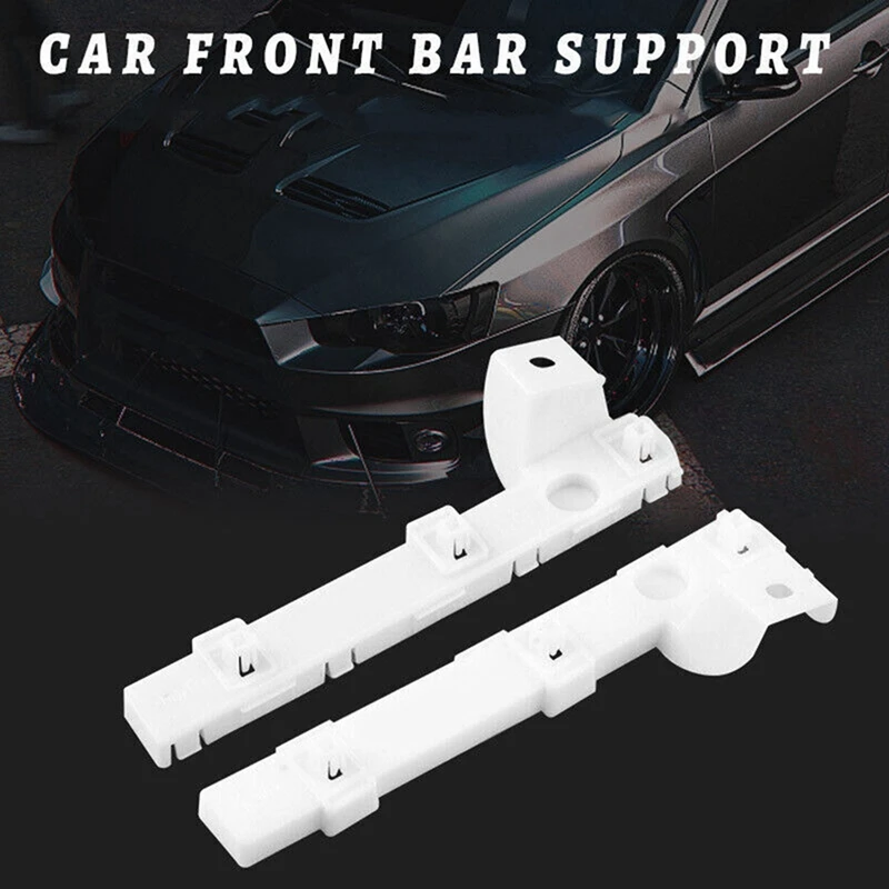 8X Front Right & Left Bumper Bracket For Mitsubishi Lancer Except EVO 2008-2017 6400F549 6400F550