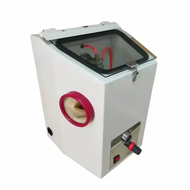 【2026】 PolishingEquipments Powerful Sandblaster Machine Strong Sandblasting Machine for Lab Use
