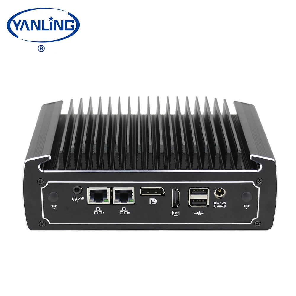 Immediate Response Fanless Industrial PC With I3 10th Dual CORE HD Mini Computer
