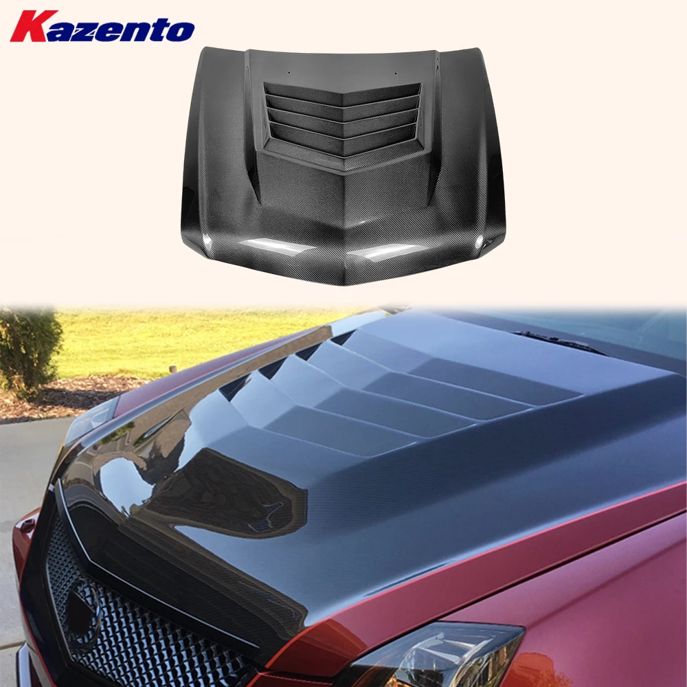 

Передний вентилируемый охлаждающий капот в стиле Carbon STA для Caddilac CTS 08-13 Coupe и Sedan (перевозка Ocean, выгодный, добро пожаловать в уголь)