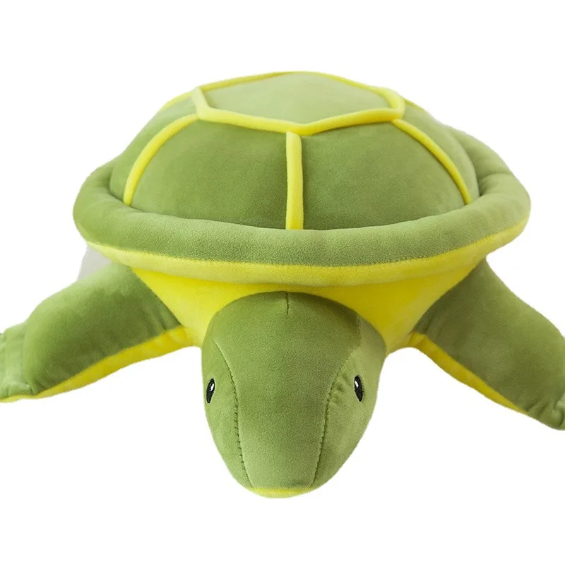 

Little Turtle Plush Toy Turtle Soft Pillow Cushion Backrest Big Eyed Turtle Doll Children's Cloth Doll