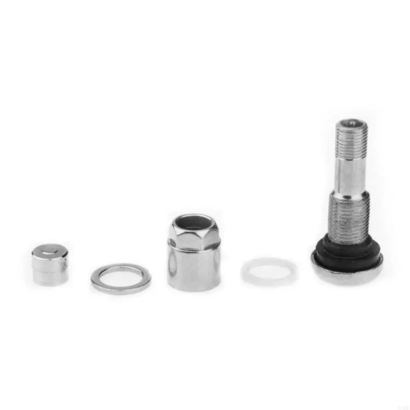 6XDF 4pcs Stainless Steel Metal Valves Stems Ensure Safety & Security Valves for Car