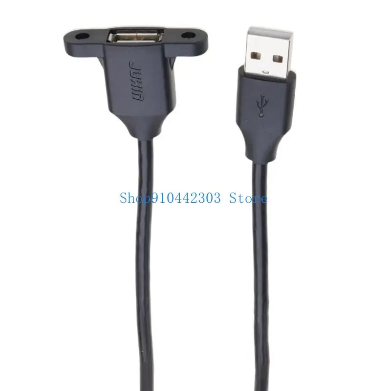L4MD Travel USB Male to Female Cable with Fixing Ear, Quick Charging & Sync Data Cord for Multiple Devices 1m to 3.0m Long