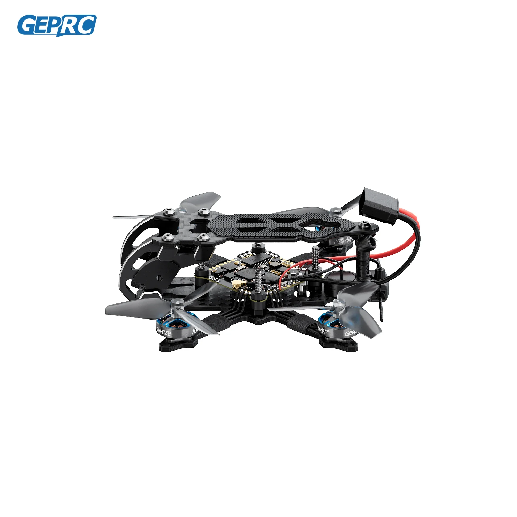 GEPRC T-Cube18 O4/Analog WTFPV Quadcopter Built-in ELRS 2.4G SPEEDX2 1002 18000KV 1.8Inch RC Freestyle Drone F411-12A-E 1-2S AIO