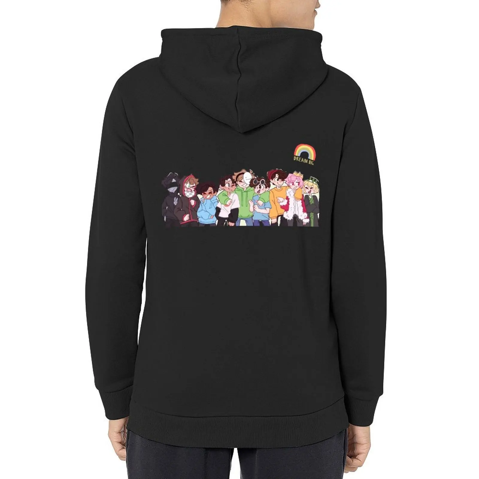 

Dream SMP Team Black Hoodie men wear blouse autumn clothes clothes for men tracksuits