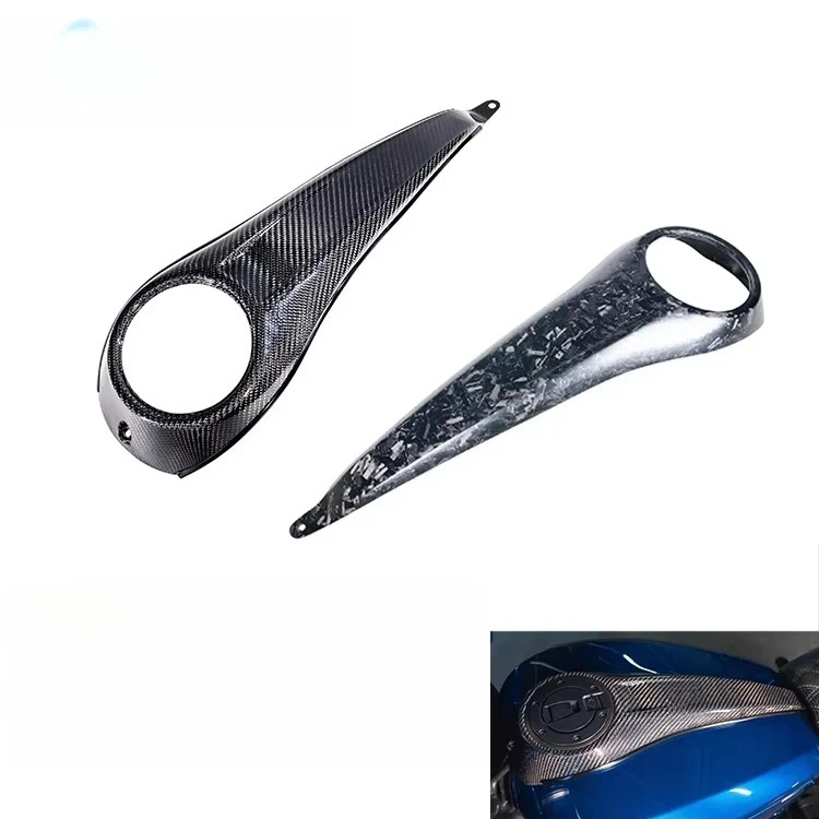 

STLF 3K Real Carbon Fiber Motorcycle Dash Fuel Tank Console Cover for Touring 2023.5-2025