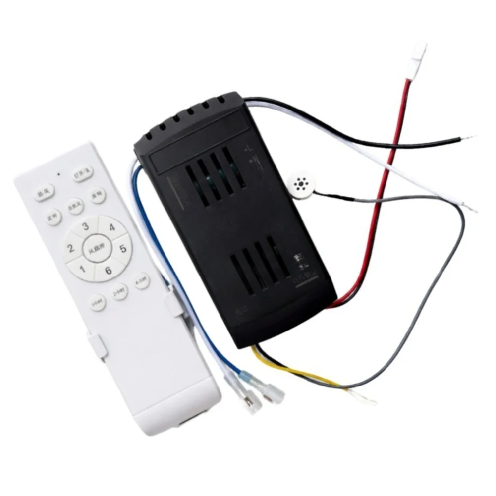 Remote Control for DC Ceiling Fans 6 Settings 24V Input Voltage Light Control Long Range Transmission Reliable Performance