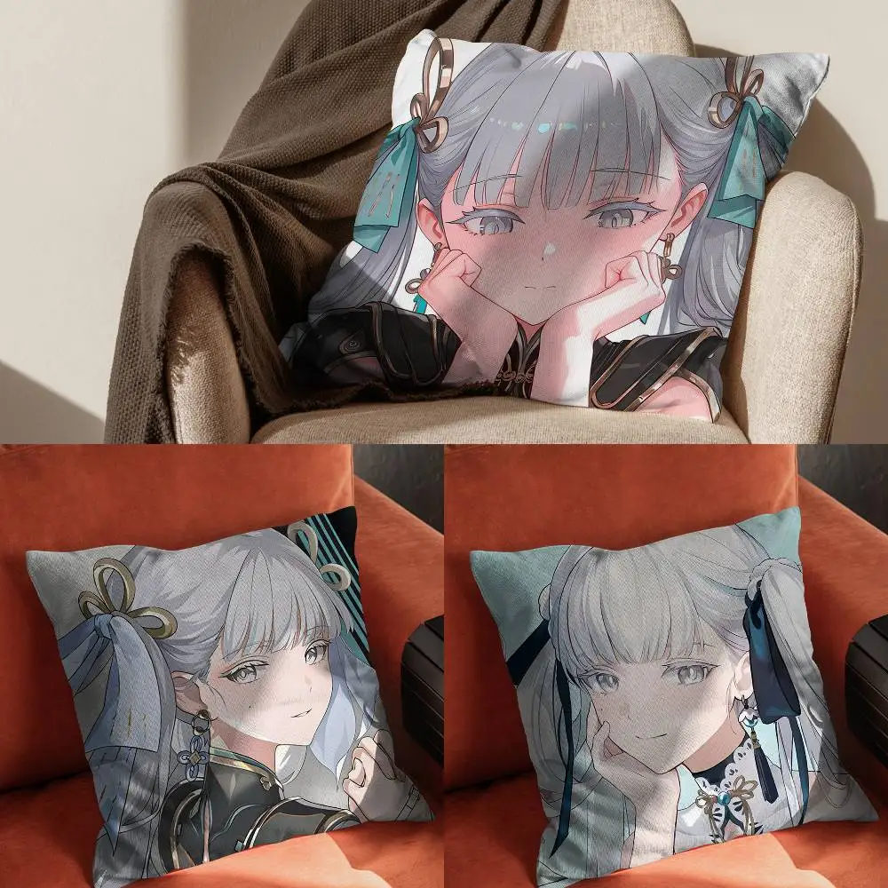 

Jinhsi Wuthering Pillow Case For Car Pillows 60x60 Cushions Luxury Double Sided Cover Home And Decoration Sofa 30x3