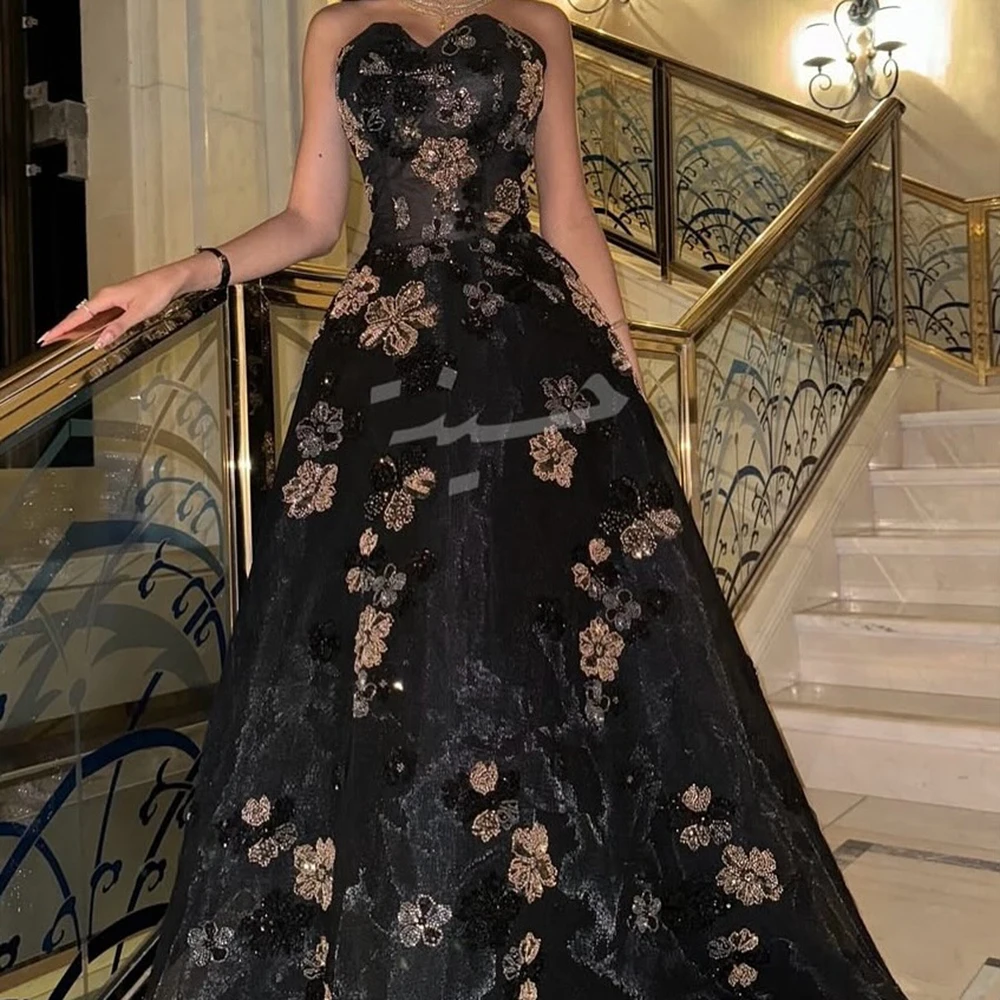 Robe de soirée trapèze personnalisée, longueur au sol, sans bretelles, sans manches, à la mode, fleur, Simple, drapée, dos nu, robe de soirée